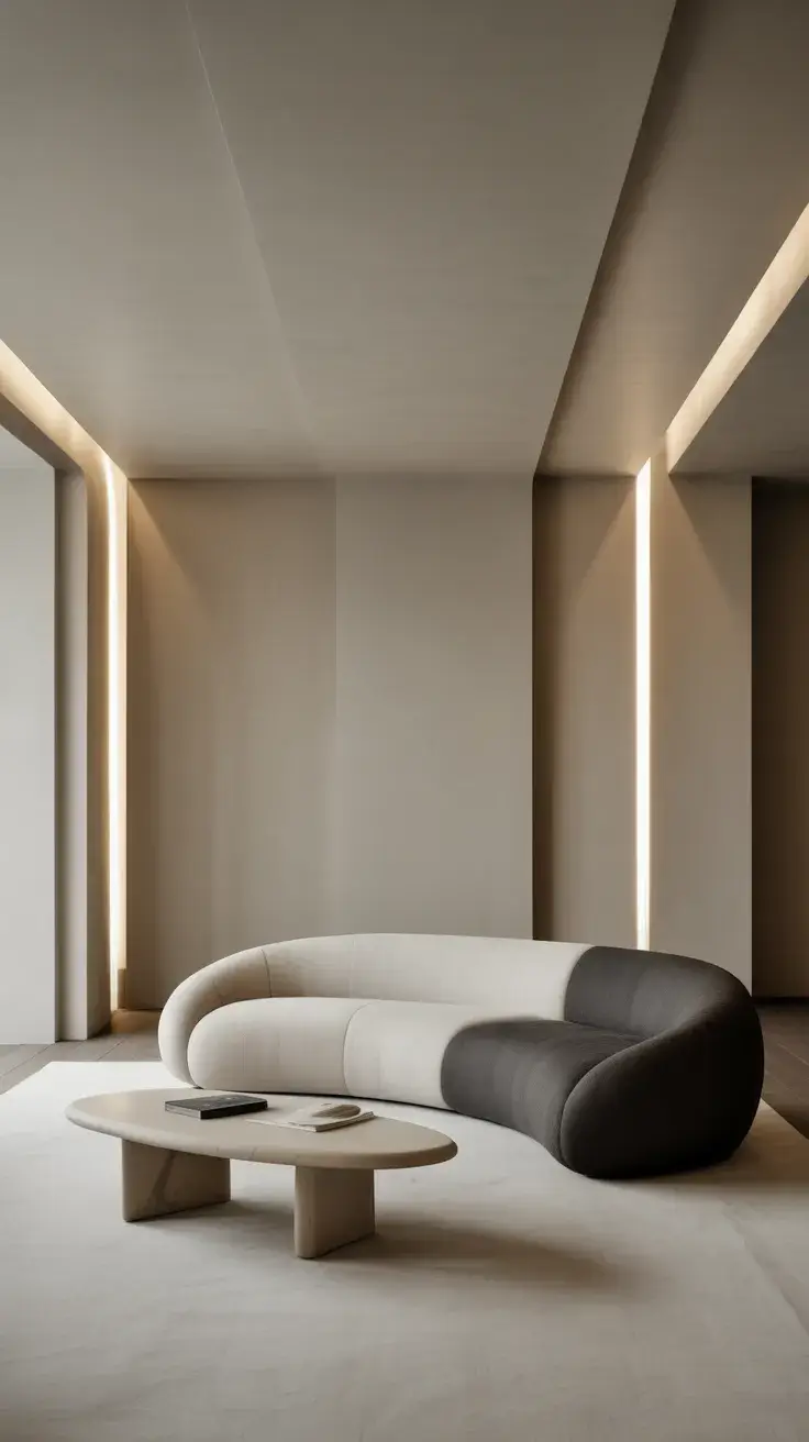 Modern Living Room Inspiration With Stylish Curved Sofa Ideas For 2026