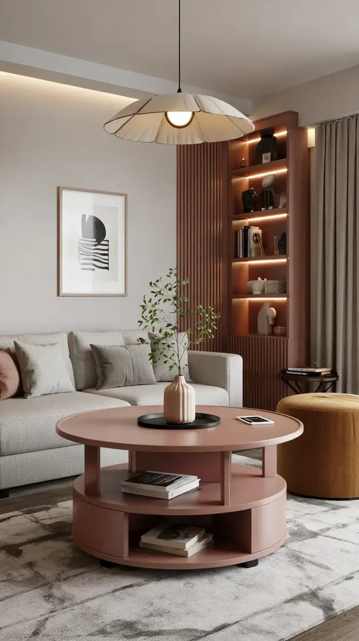 Fresh Styling Inspiration With Round Table Living Room Ideas 2026