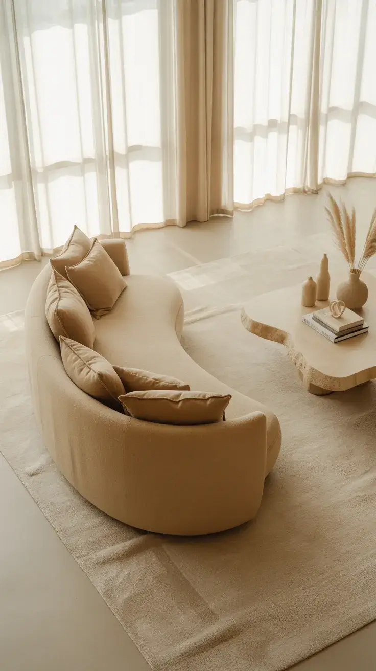 Modern Living Room Inspiration With Stylish Curved Sofa Ideas For 2026