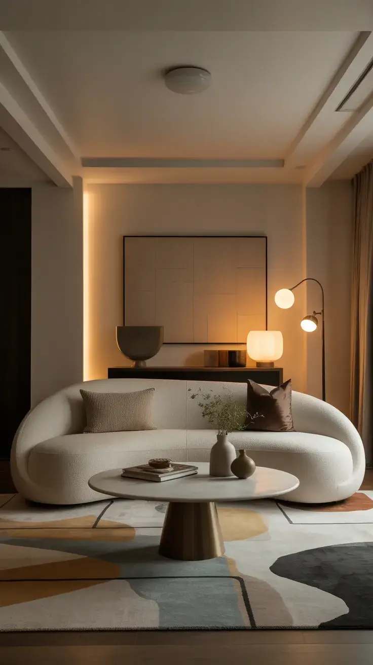 Modern Living Room Inspiration With Stylish Curved Sofa Ideas For 2026