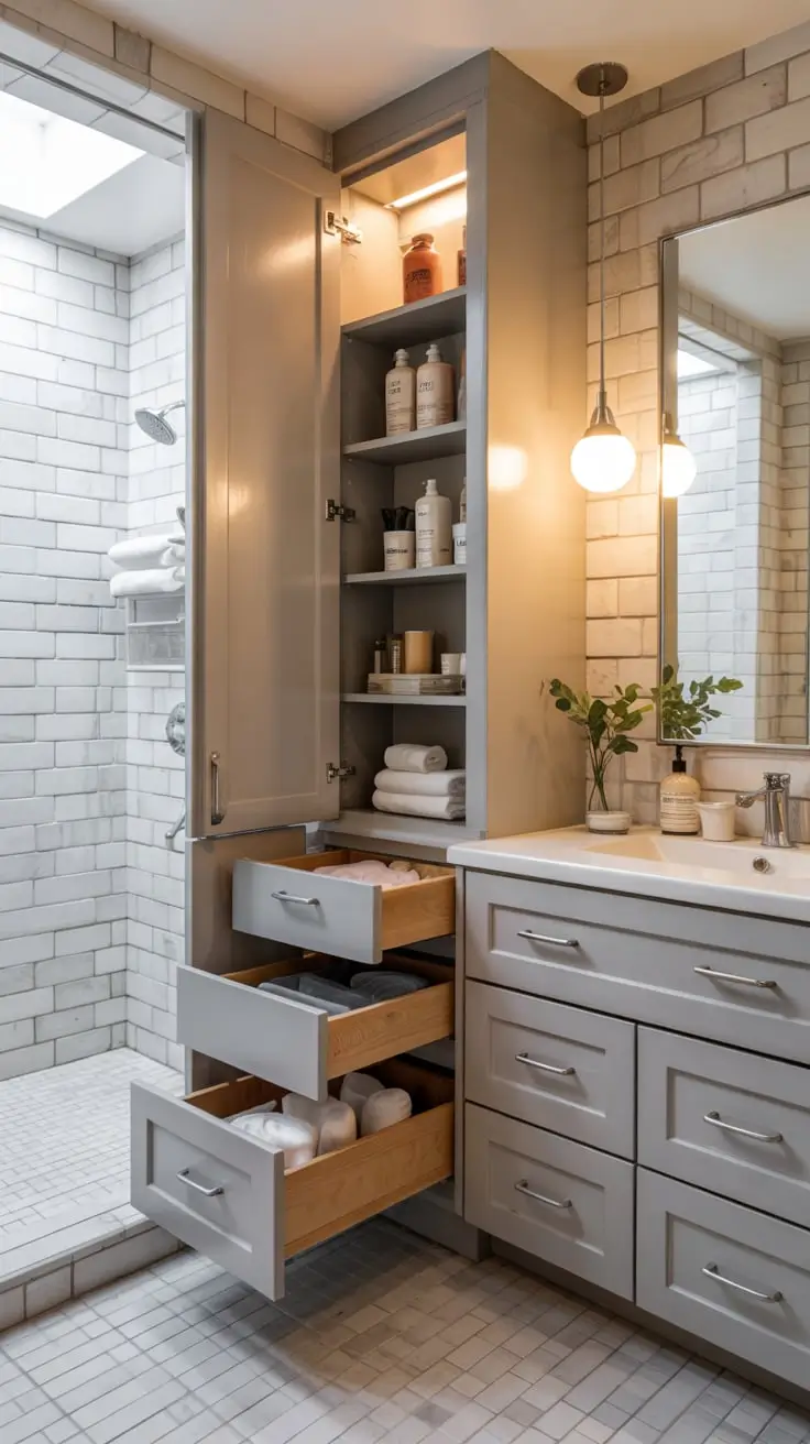 Fresh Inspiration For Stylish Bathroom Storage Cabinet Ideas 2026