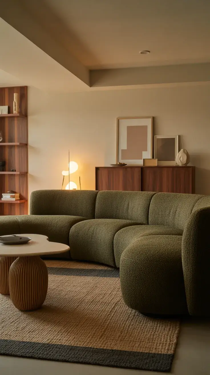 Modern Living Room Inspiration With Stylish Curved Sofa Ideas For 2026