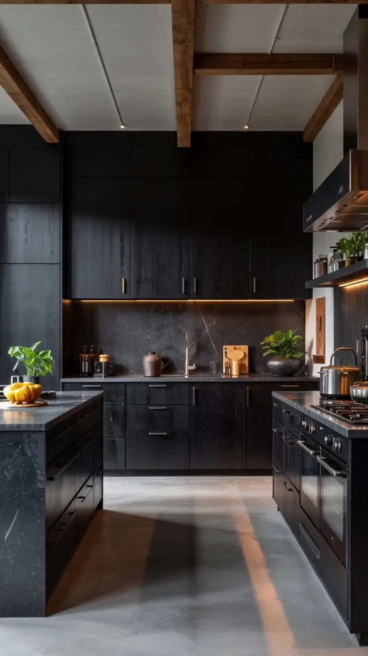 Bold And Modern Transformations With Black Kitchen Ideas 2026