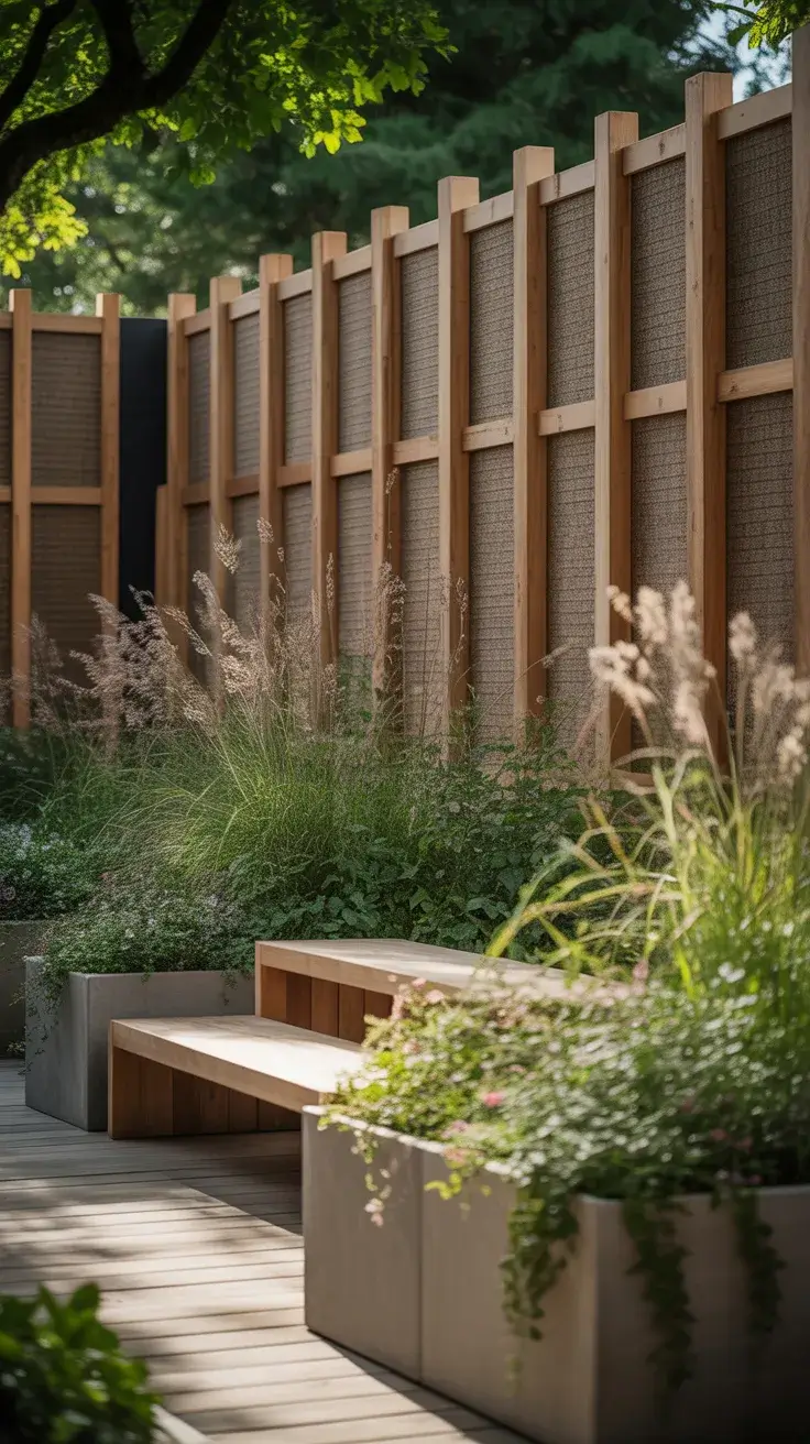 Creative Garden Wood Fence Ideas 2026 for Modern Outdoor Styling