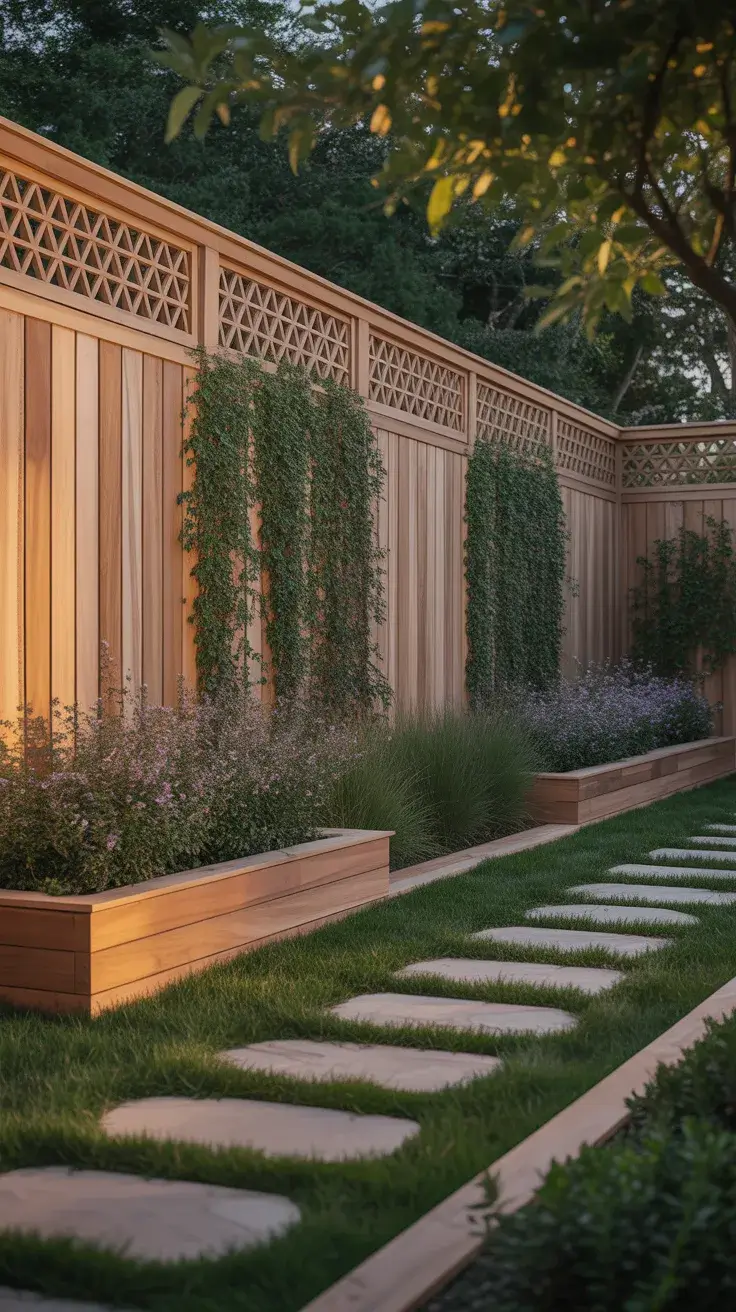 Creative Garden Wood Fence Ideas 2026 for Modern Outdoor Styling