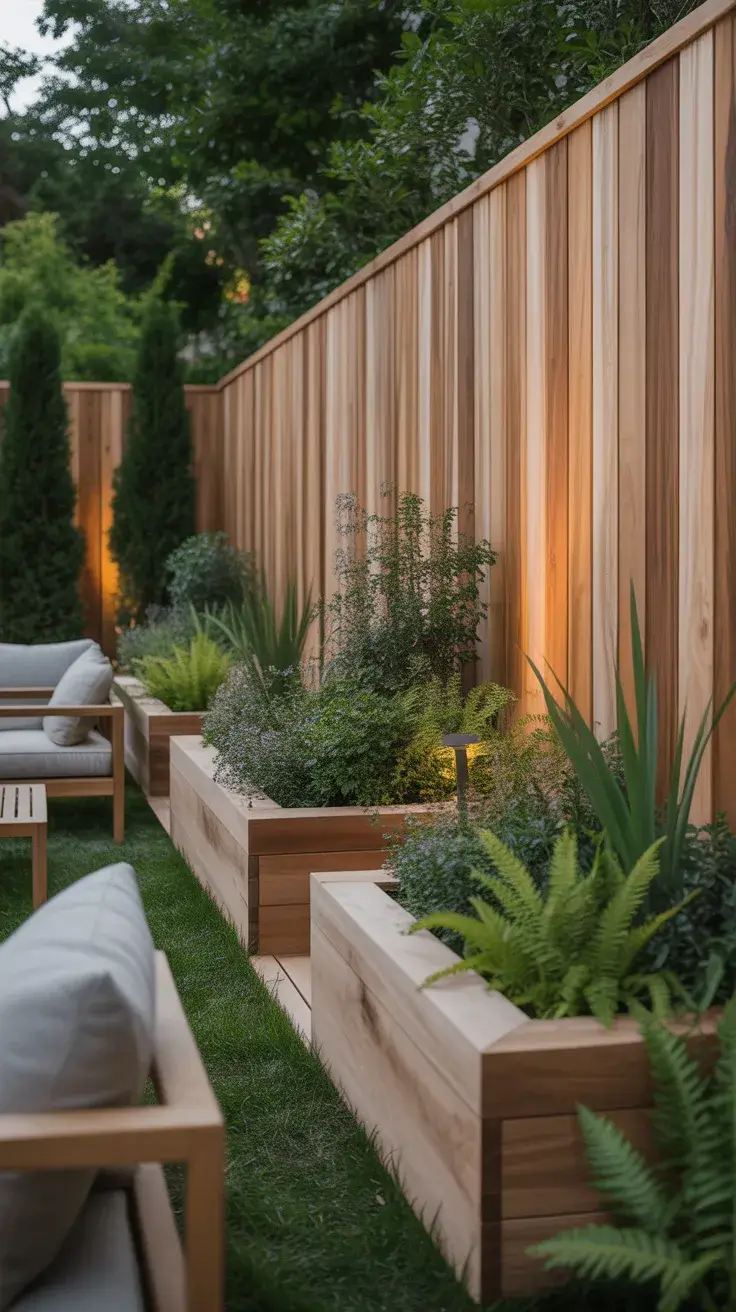 Creative Garden Wood Fence Ideas 2026 for Modern Outdoor Styling