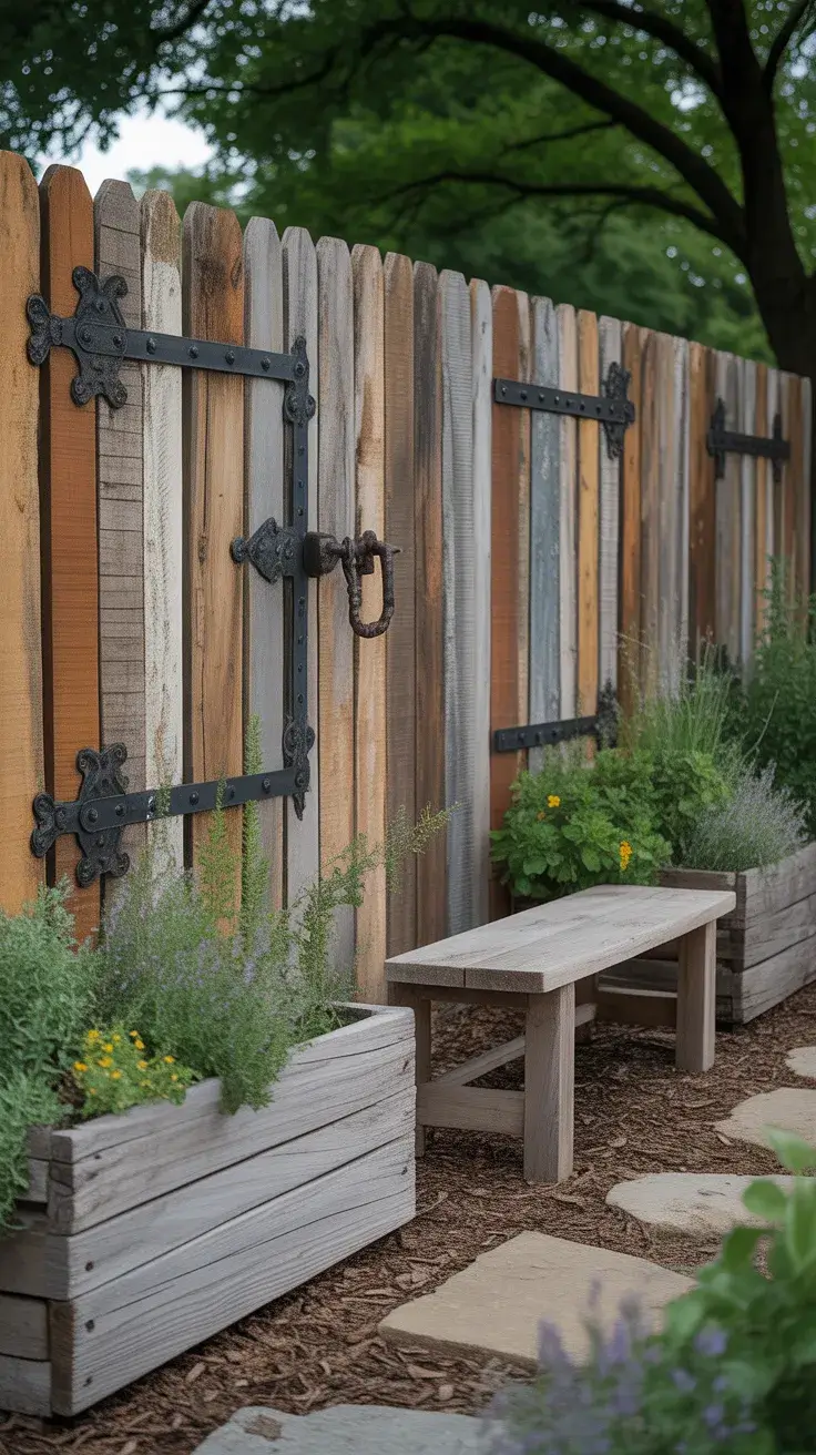 Creative Garden Wood Fence Ideas 2026 for Modern Outdoor Styling