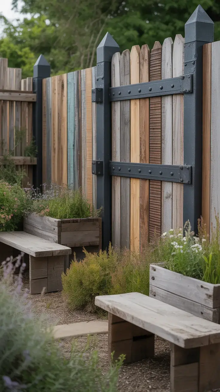 Creative Garden Wood Fence Ideas 2026 for Modern Outdoor Styling